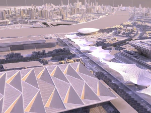 shanghai bund 3D Model