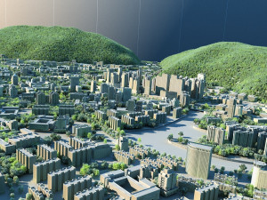 city building 3D Modell