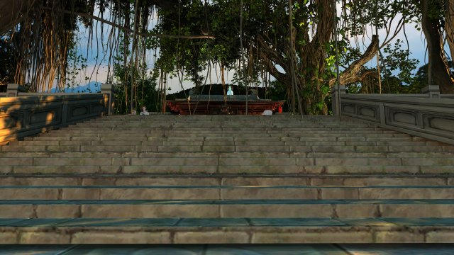 guanyin temple 3Dモデル .c4d .max .obj .3ds .fbx .stl .blend 