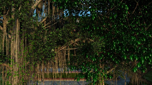 guanyin temple 3D Model .c4d .max .obj .3ds .fbx .stl .blend 
