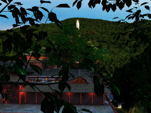 guanyin temple 3D Model