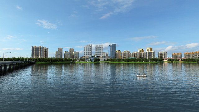 city building 3D मॉडल .c4d .max .obj .3ds .fbx .stl .blend 