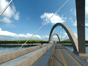 high-speed rail 3D Model