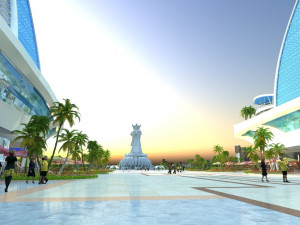 mazu square 3Dモデル