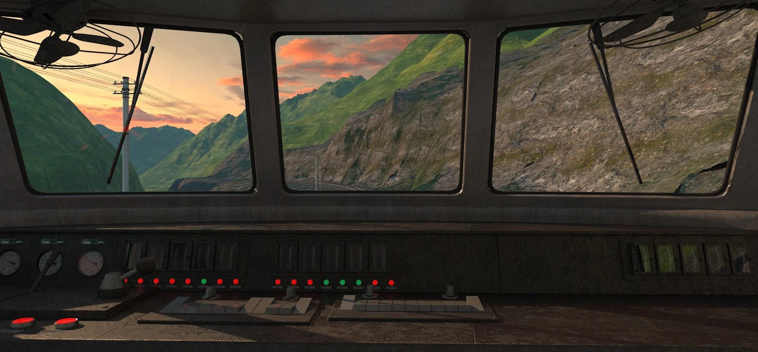 railway 3D Model .c4d .max .obj .3ds .fbx .stl .blend
