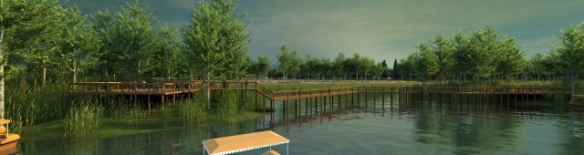 wetlands 3D Model .c4d .max .obj .3ds .fbx .stl .blend 