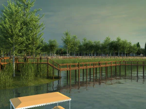 wetlands 3D Model