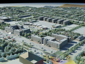 city building 3D मॉडल