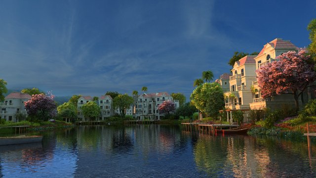 city building 3D Model .c4d .max .obj .3ds .fbx .stl .blend 