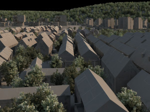city building Modèle 3D