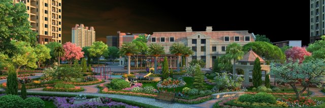 city building 3D Модель .c4d .max .obj .3ds .fbx .stl .blend 