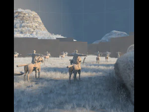 cavalry 3D Model