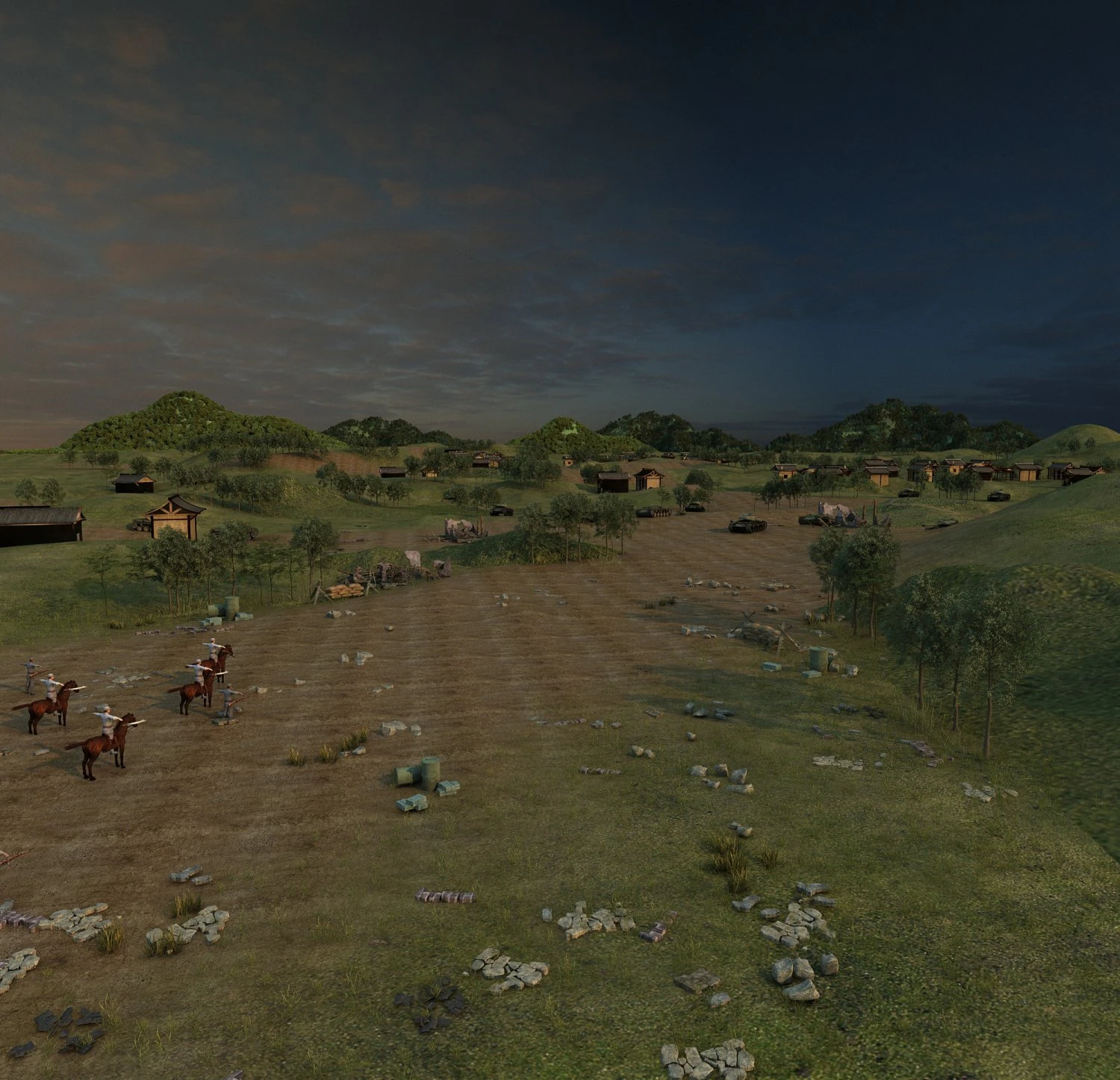 cavalry 3D Model .c4d .max .obj .3ds .fbx .stl .blend 