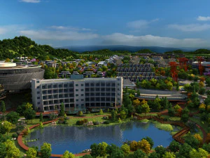 budowa miasta Model 3D