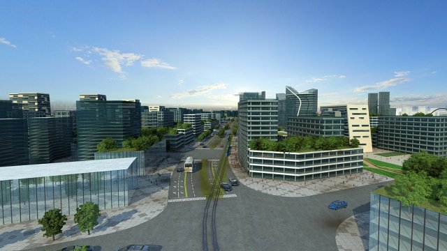 city building 3D 모델 .c4d .max .obj .3ds .fbx .stl .blend 