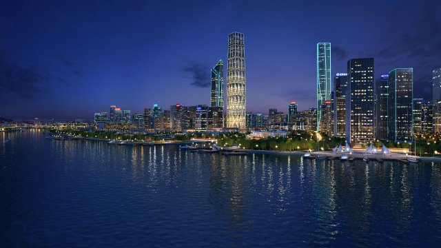 city building 3D मॉडल .c4d .max .obj .3ds .fbx .stl .blend