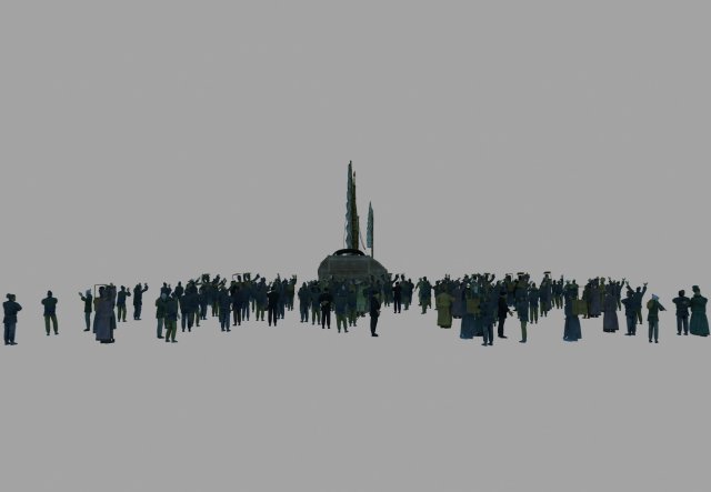 ancient crew 3D Модель .c4d .max .obj .3ds .fbx .stl .blend