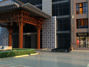 edificio de la ciudad Modelo 3D