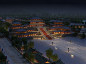afang palace 3D 模型