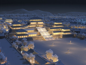 afang palace 3D 模型
