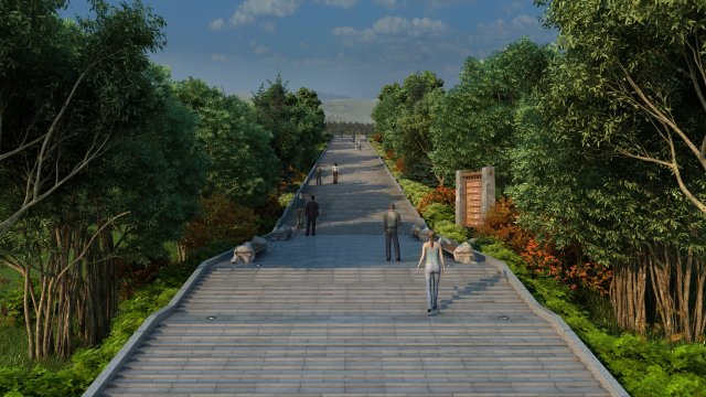 guanyin temple Model 3D .c4d .max .obj .3ds .fbx .stl .blend 
