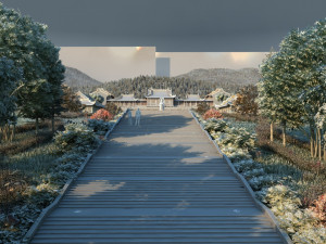guanyin temple Model 3D