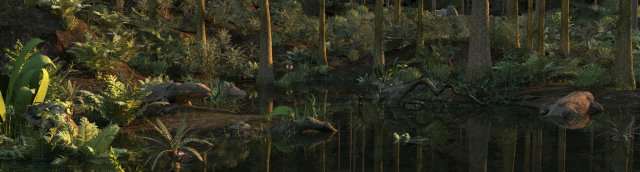 virgin forest 3D Модель .c4d .max .obj .3ds .fbx .stl .blend 