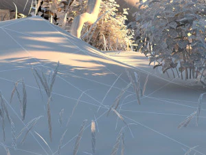 virgin forest 3D Model