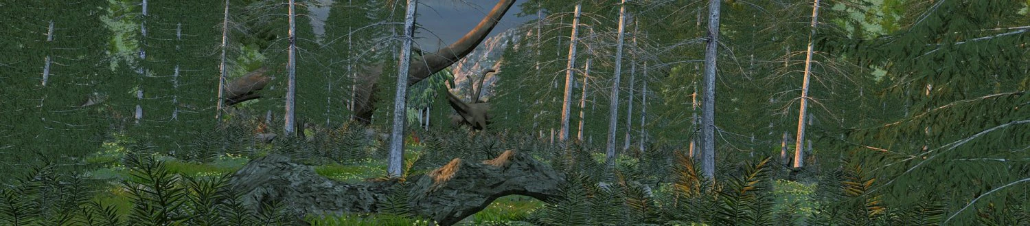 virgin forest 3D Model .c4d .max .obj .3ds .fbx .stl .blend 