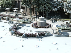 city building 3D मॉडल