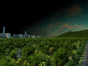 island city Modelo 3D