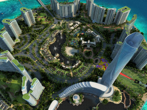 island city 3D 模型