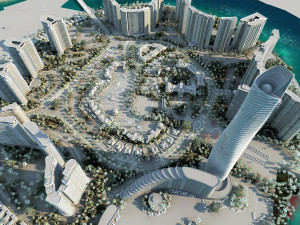 island city 3D 模型