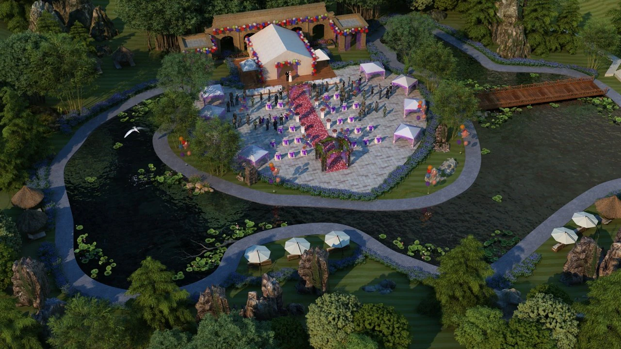 wedding 3D Model .c4d .max .obj .3ds .fbx .stl .blend 