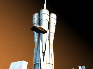 tv tower 3D Model