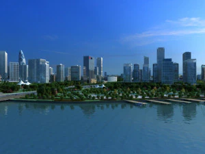 城市建设 3D 模型