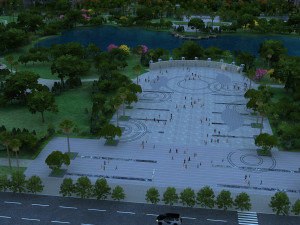 City park Modelo 3D