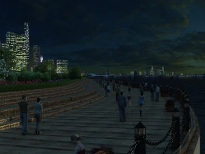 シーサイド 3Dモデル