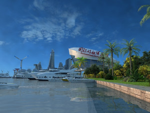 yacht club Modèle 3D