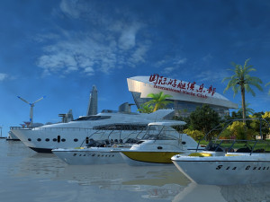 yacht club Modelo 3D