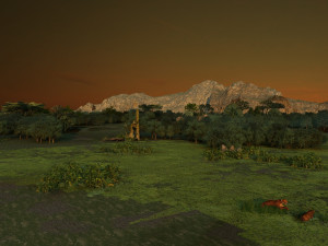 grassland 3D 模型