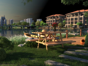 city building 3D 模型