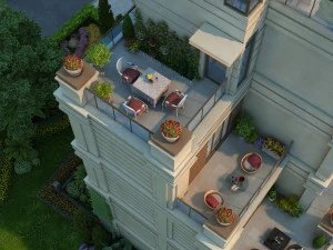 city building 3D Model