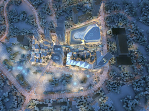 city building Modèle 3D