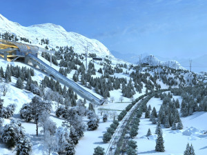 snow mountain 3D 模型