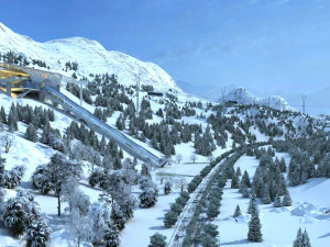snow mountain 3D Model