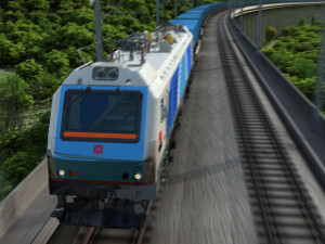train Modèle 3D
