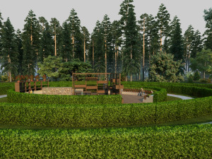 city park 3D 모델