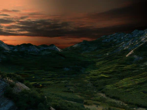 terraces 3D Model