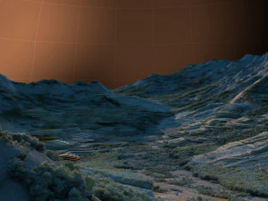terraces 3D Model